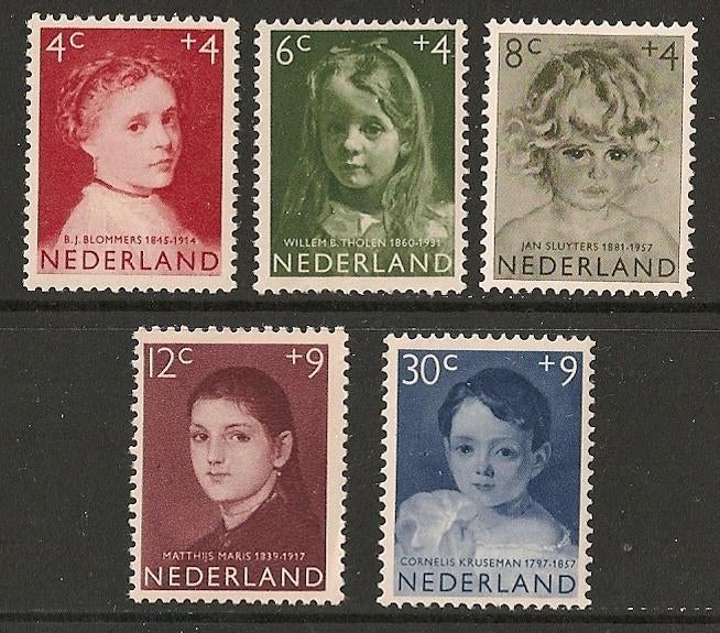 Nvph 702-06 postfris cw 10,00, Ophalen of Verzenden