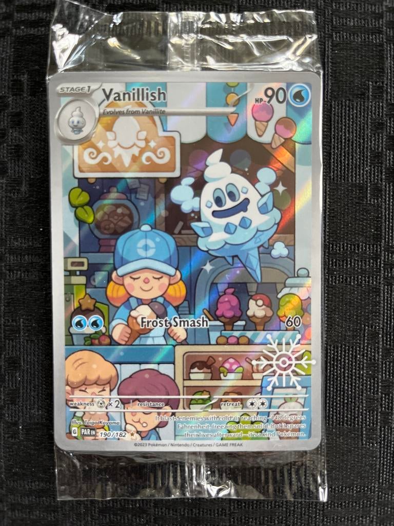 Vanillish Pokémon kaart te koop, Ophalen, Nieuw, Losse kaart, Foil