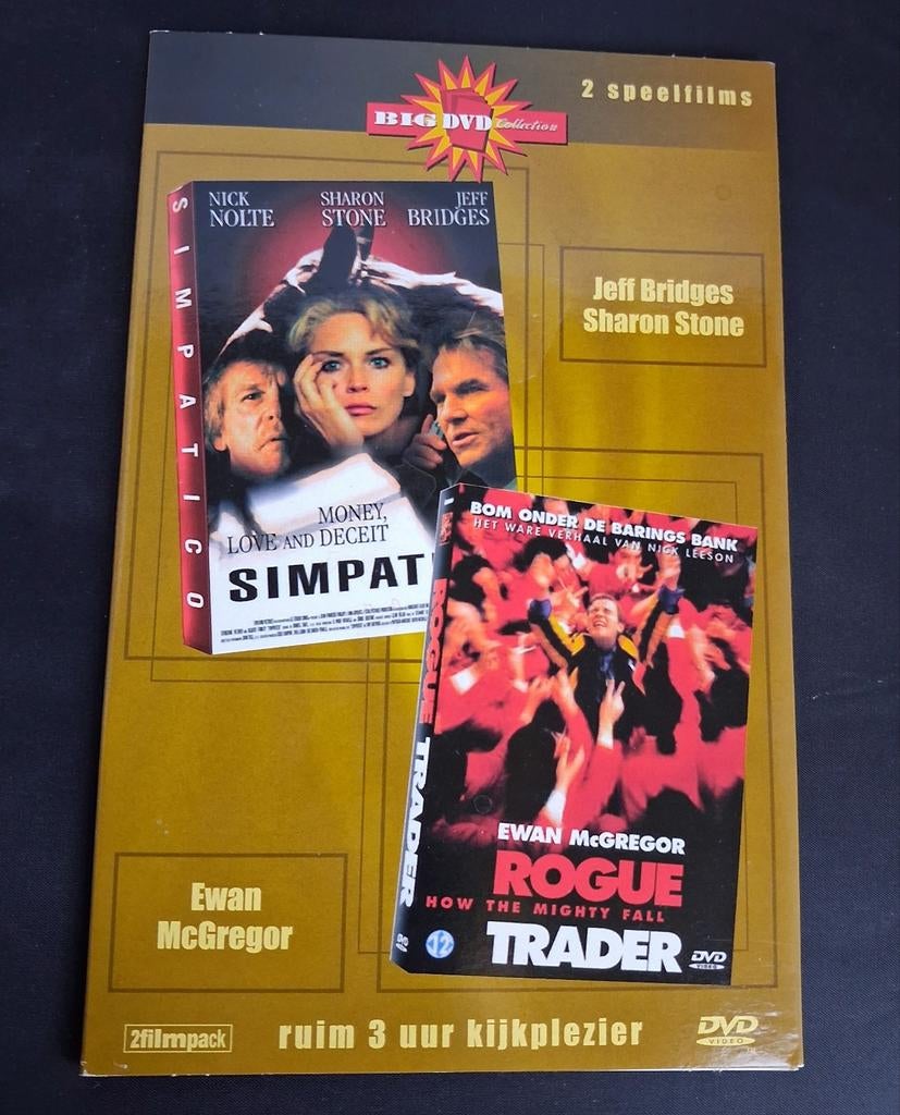 SIMPATICO & ROGUE TRADER, Cd's en Dvd's, Dvd's | Drama, Zo goed als nieuw, Waargebeurd drama, Vanaf 16 jaar, Ophalen of Verzenden