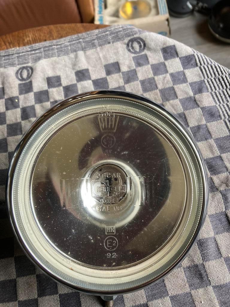 Oldtimer 2 Cibie Verstralers type Oscar 18 cm, Auto-onderdelen, Verlichting, Ophalen of Verzenden, Gebruikt