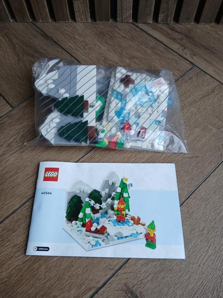 Lego 40564 Winter Elf Scene - Compleet met boekje, Ophalen of Verzenden, Zo goed als nieuw, Complete set, Lego