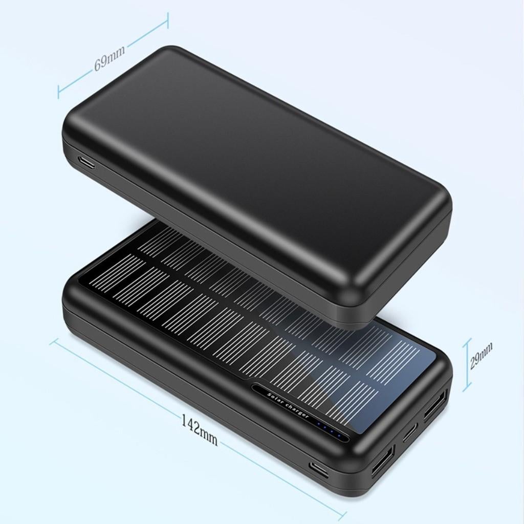 Musson Powerbank met zonnepaneel – 20.000 mAh | NIEUW, Ophalen of Verzenden, Nieuw, MUSSON