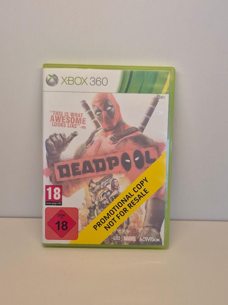 Deadpool - Xbox 360 (Promotional copy), 1 speler, Ophalen of Verzenden, Avontuur en Actie, Vanaf 18 jaar