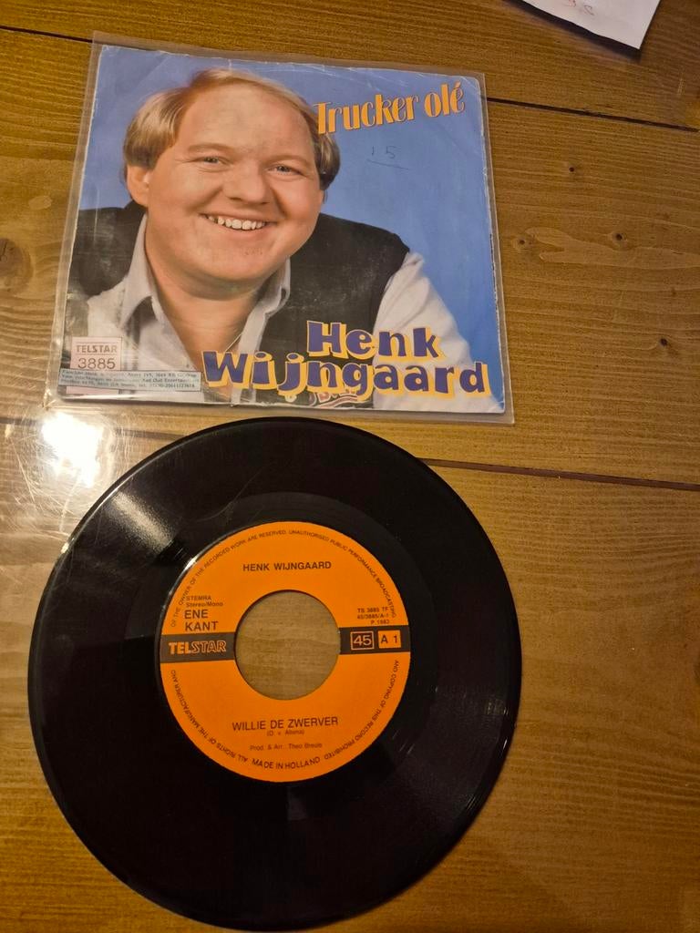 Henk wijngaard, Cd's en Dvd's, Vinyl | Nederlandstalig, Ophalen of Verzenden, Gebruikt, Overige formaten, Levenslied of Smartlap