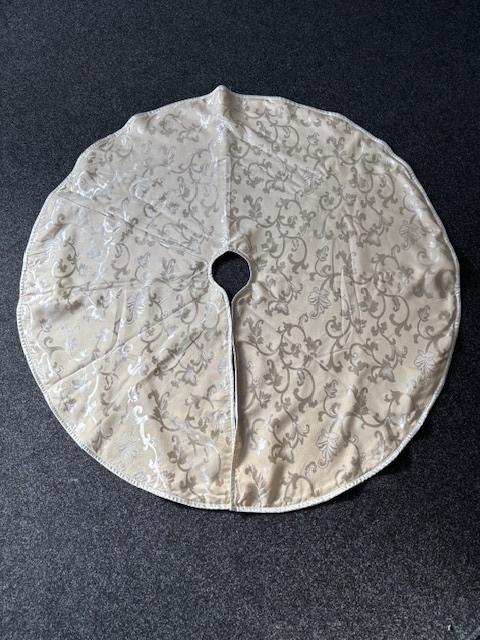 Kerstboom rok/kleed (gevoerd) voor voet kerstboom, Diversen, Kerst, Ophalen of Verzenden, Zo goed als nieuw