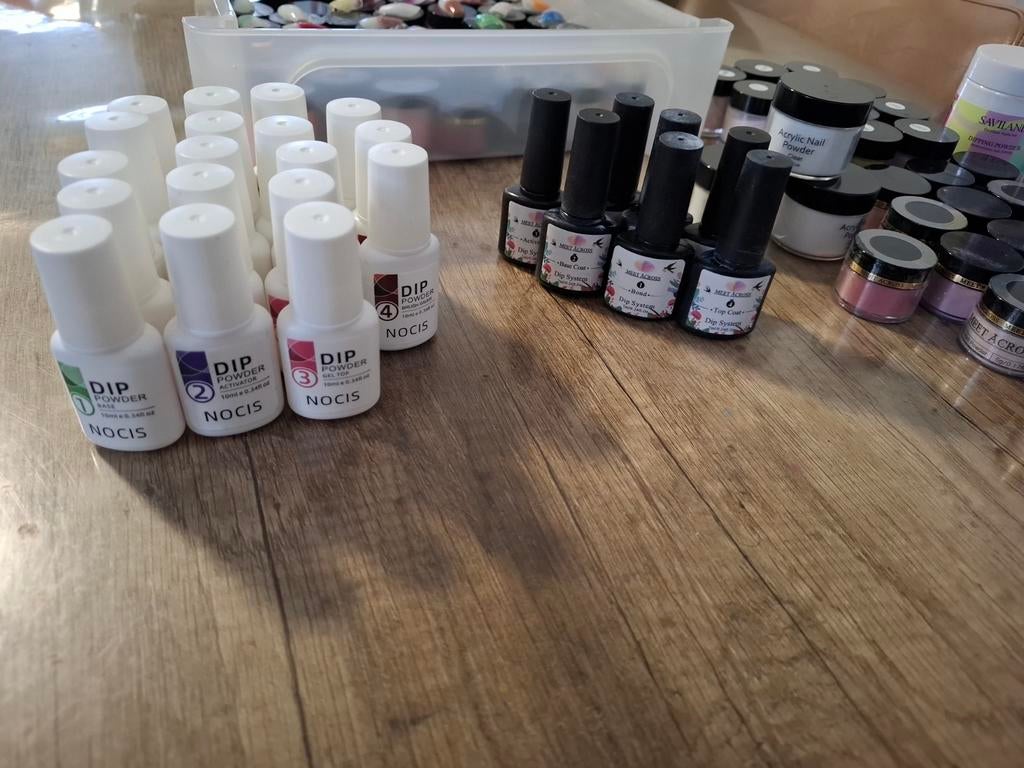 Dipping Powder Set - 130 Kleuren, Nieuw, Ophalen of Verzenden, Toebehoren, Handen en Nagels