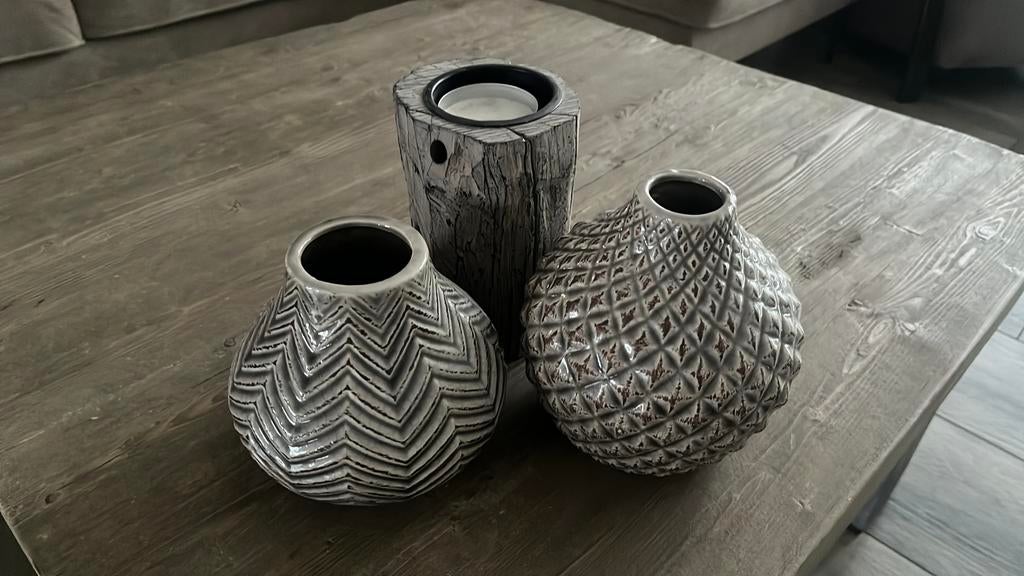 Mooi setje PTMD, Ophalen, Overige kleuren, Aardewerk of Porselein, Zo goed als nieuw