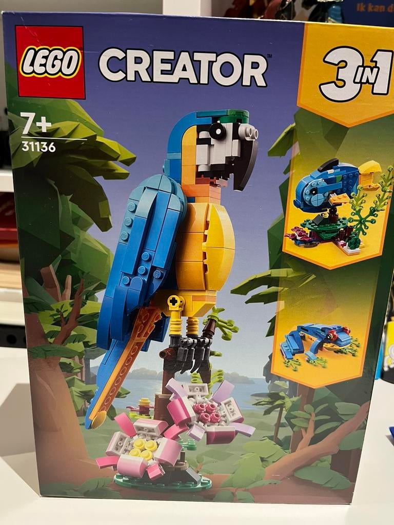 Lego Creator 31136 exotische papegaai ongeopend, Ophalen of Verzenden, Zo goed als nieuw, Complete set, Lego
