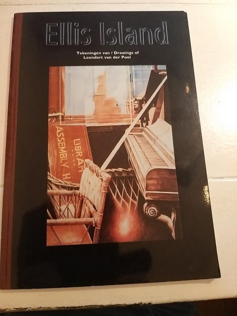 Elles Island tek. Leendert v.d. Pool 1997 Hans Krabbendam, Gelezen, Hans Krabbendam, Ophalen of Verzenden, Noord-Amerika