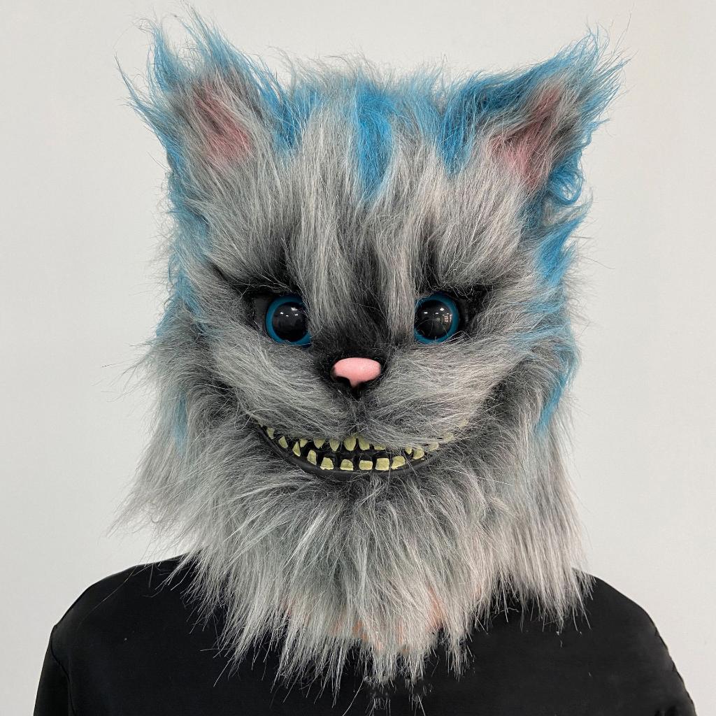 Cheshire Kat Furry Masker Fursuit Fur Suit Hoofd Fursuit, Verzenden, Nieuw, Overige typen