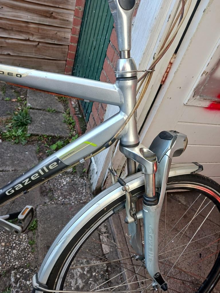 Gazelle  herenfiets ts - Gebruikt, Gebruikt, Versnellingen, Ophalen of Verzenden, Gazelle