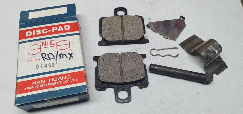 Yamaha RD50MX remblokken set NOS, Fietsen en Brommers, Ophalen, Nieuw, Overige typen, Yamaha