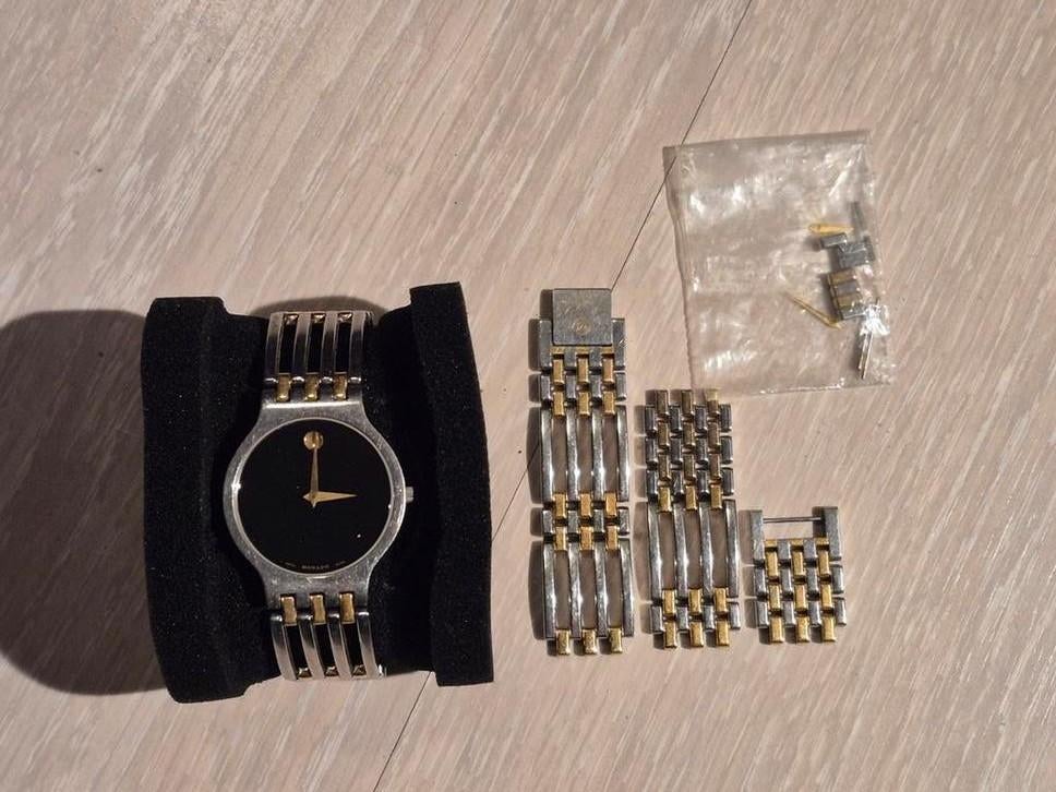 Movado Esperanza 84 G2 1881 Goud/Staal, Ophalen of Verzenden, Staal, Overige merken