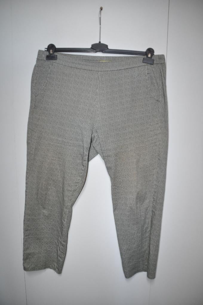 AS49 Frank walder broek maat 46 groen wit, Kleding | Dames, Broeken en Pantalons, Maat 46/48 (XL) of groter, Ophalen of Verzenden