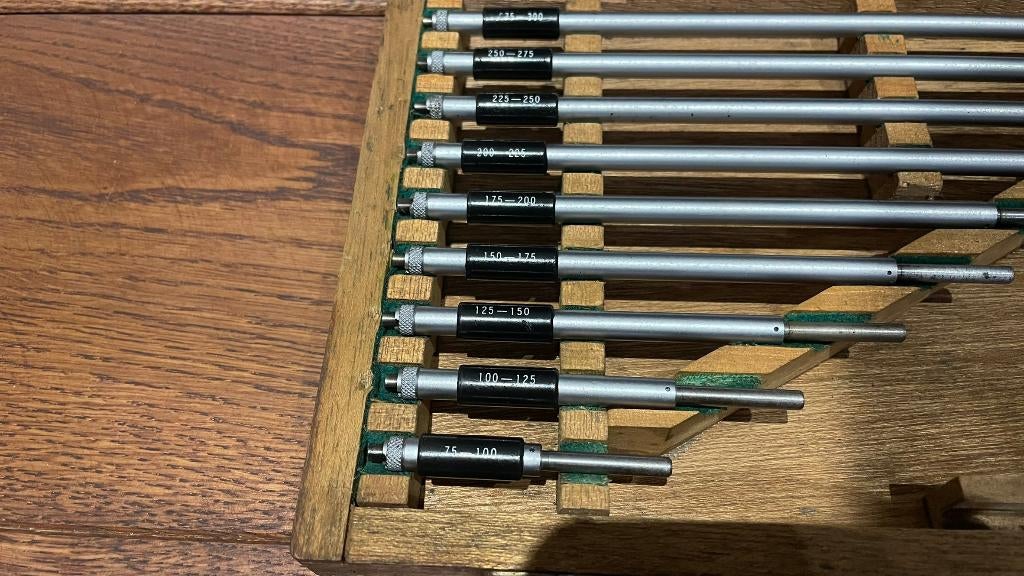 Mitutoyo 141-106 Speerschroefmaat – 75-300mm, -, Nieuw, Ophalen of Verzenden, Mitutoyo