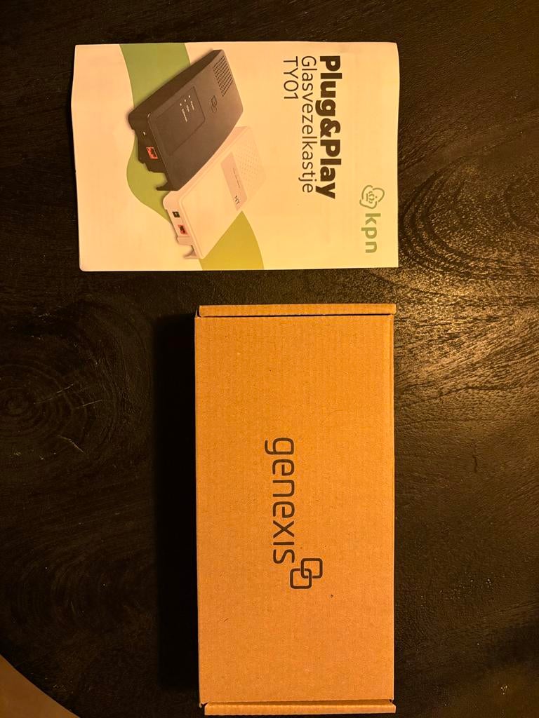 Genexis Glasvezel Router TY01 - Nieuw, Ophalen of Verzenden, Nieuw, Router