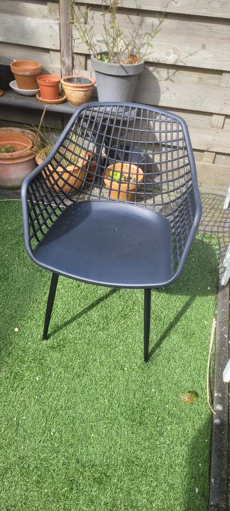 kuip tuinstoel kwantum webbing, Tuin en Terras, Tuinstoelen, Ophalen, Zo goed als nieuw, Kunststof