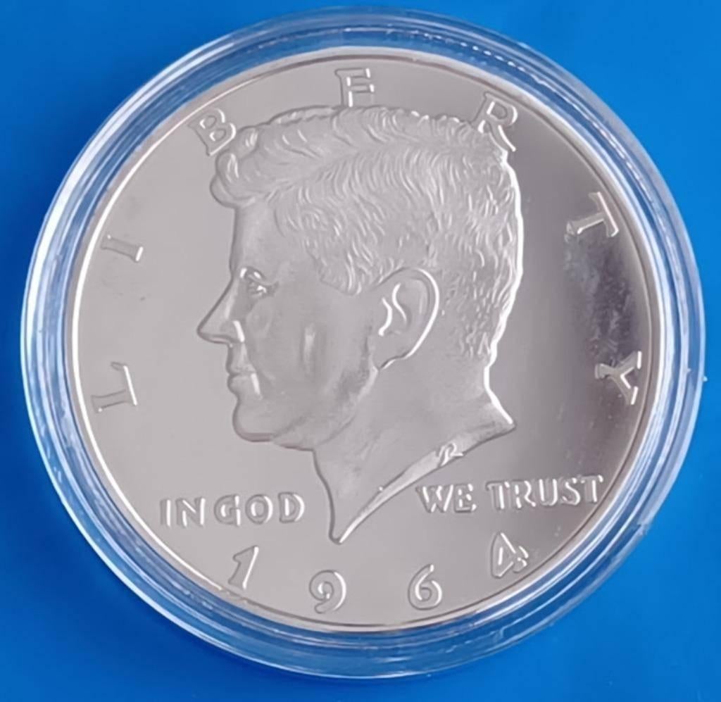 Penning President J.F. Kennedy - 1964 replica, Verzenden, Overige materialen, Buitenland