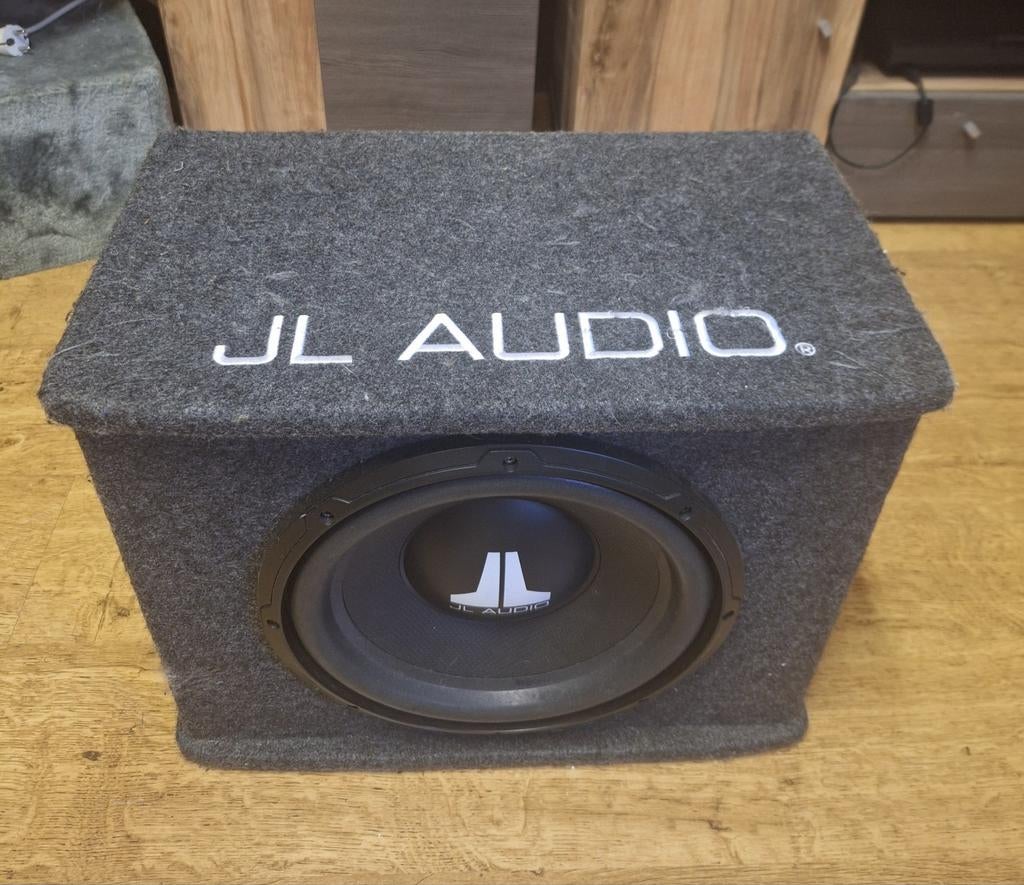JL Audio Subwoofer in kist, Ophalen of Verzenden, Gebruikt