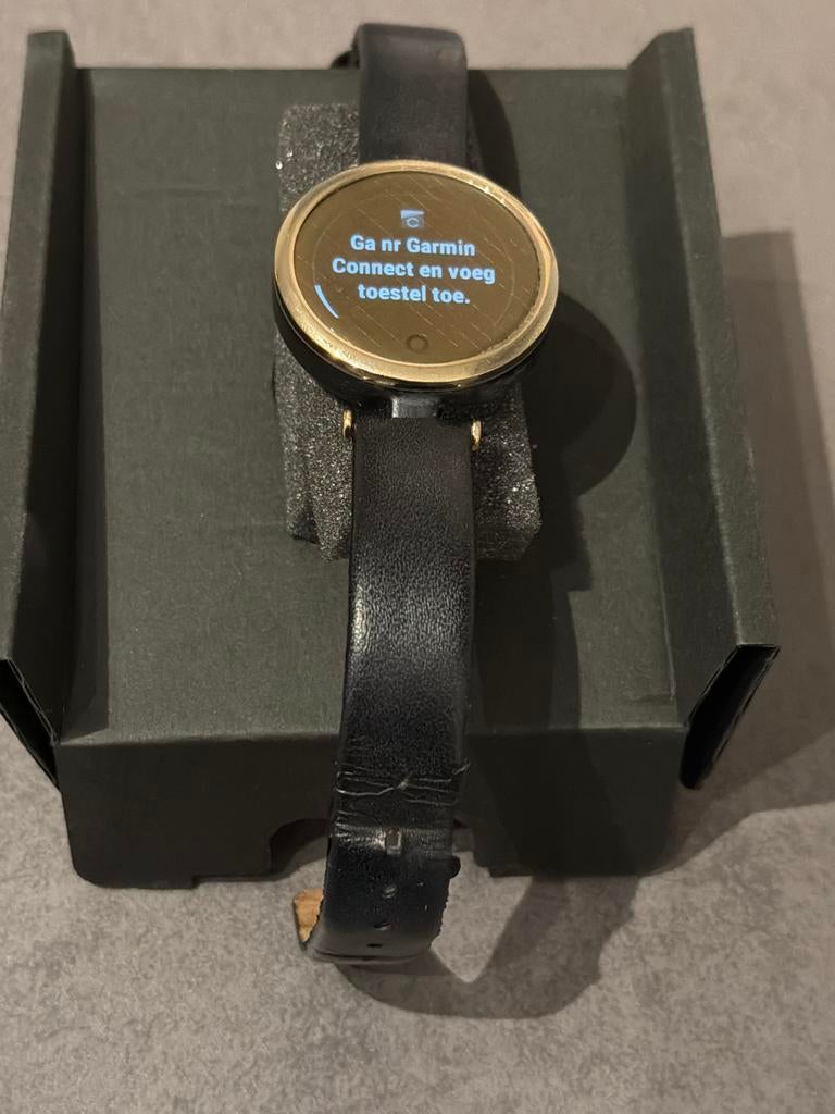 Garmin Lily classic dames smartwatch, Ophalen of Verzenden, Gebruikt, Zwart, Android