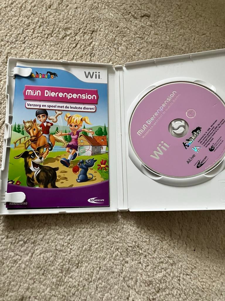 Mijn Dierenpension Wii - Verzorg en speel met dieren!, Gebruikt, 1 speler, Ophalen of Verzenden, Vanaf 3 jaar