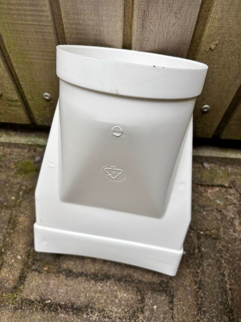 Rotheigner PVC Verloopstuk Ø152 naar Ø94/90, Ophalen, Afvoer, Pvc, Nieuw