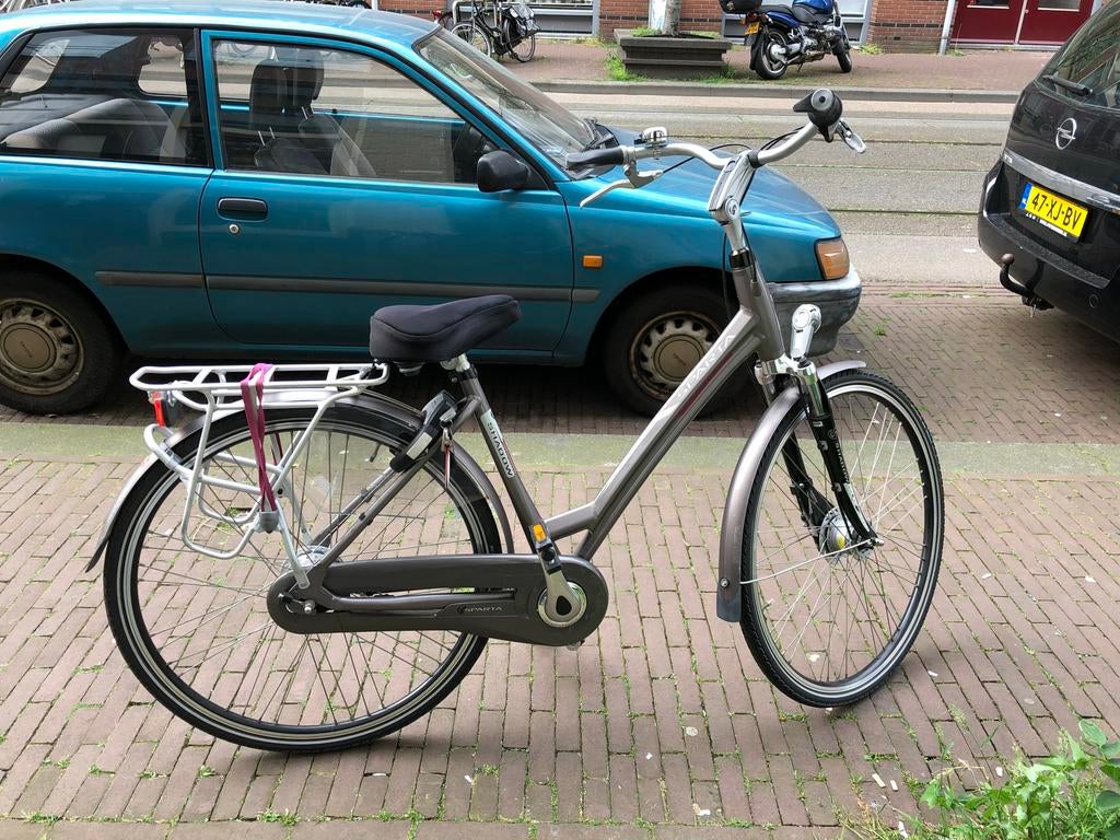 Sparta Shadow damesfiets, 48 cm frame, Fietsen en Brommers, Sparta, Gebruikt, 47 tot 50 cm, Versnellingen