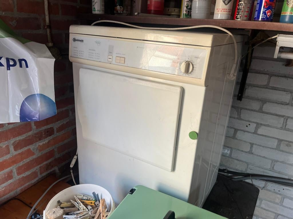 Wasdroger Bauknecht TRA50205021, Witgoed en Apparatuur, Wasdrogers, Ophalen, Gebruikt, Minder dan 85 cm, Luchtafvoer