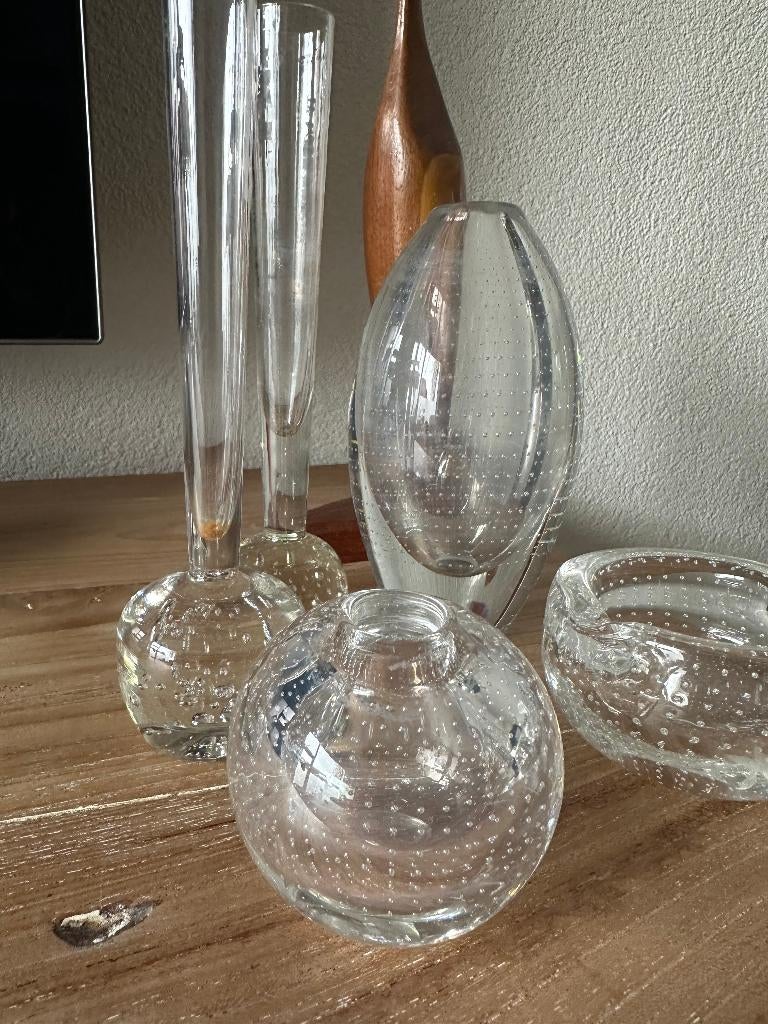 Leerdam glas spijker A.C Copier 5x, Ophalen of Verzenden