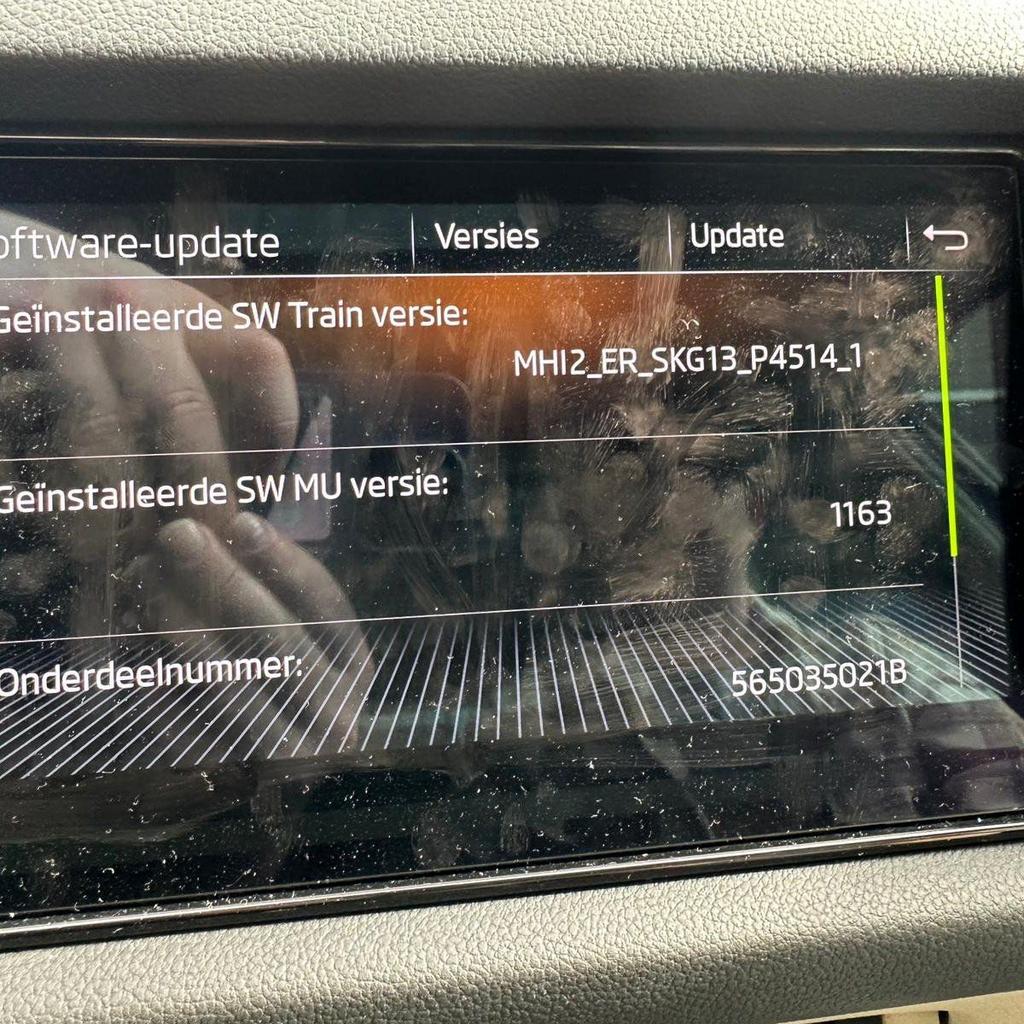 Škoda  MIB1 (MSTD) firmware en/of navigatiekaart update, 24-uursservice, Overige werkzaamheden