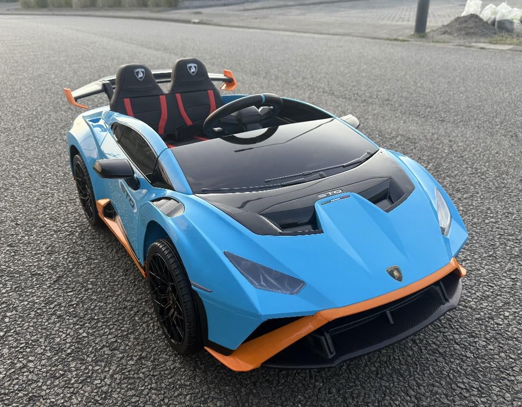 Lamborghini Huracan STO 12v Drift – 9km per uur – Leder NIEU, Ophalen of Verzenden, Nieuw