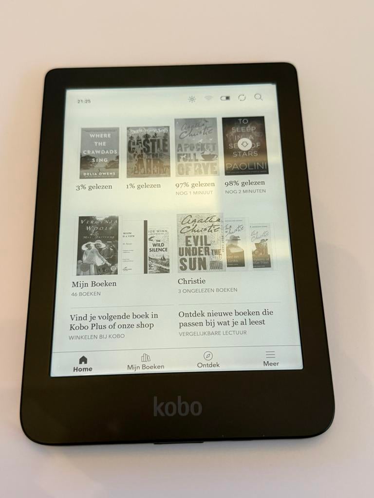 Kobo Clara HD met kabel – nette staat, Kobo, Kobo, 8 GB, Verzenden