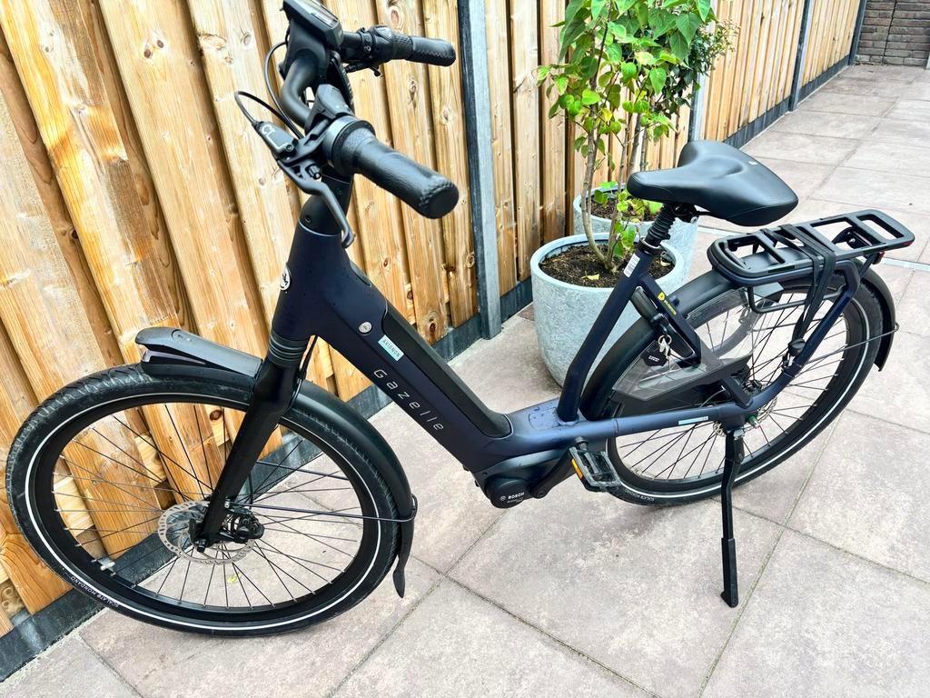 Gazelle C8 HMB elektrische fiets, Fietsen en Brommers, Elektrische fietsen, Zo goed als nieuw, Gazelle, 51 tot 55 cm, 50 km per accu of meer