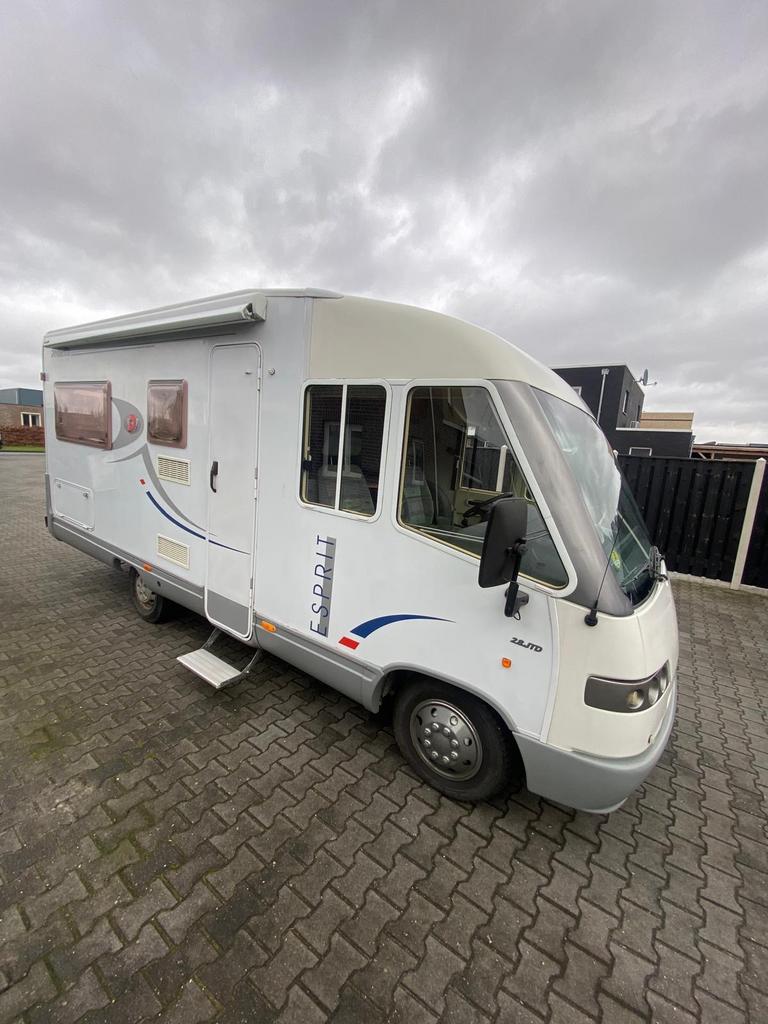 Camper FIAT DETHLEFFS 5940, uit mei 2002, Caravans en Kamperen, Campers, Integraal, Ringverwarming, Fiat, 7 tot 12 maanden geleden