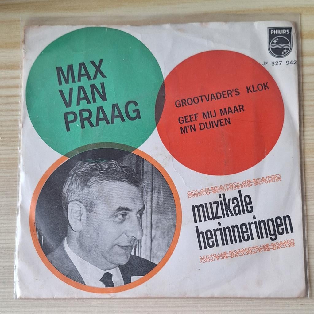 Max van Praag – Grootvader's Klok / Geef Mij Maar M'n Duiven, Verzenden, Gebruikt, Overige formaten, Levenslied of Smartlap