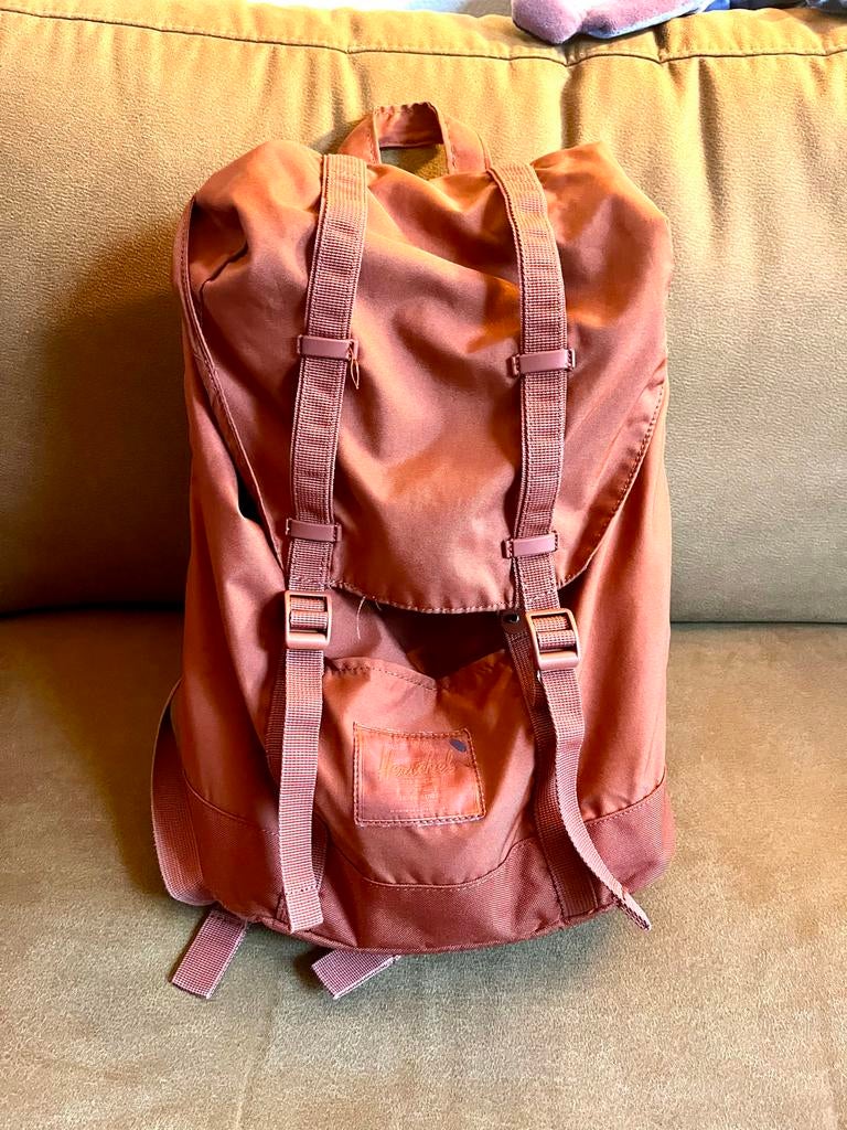 Stevige rugtas Herschel, Ophalen of Verzenden, Gebruikt, 25 tot 40 cm, Overige merken