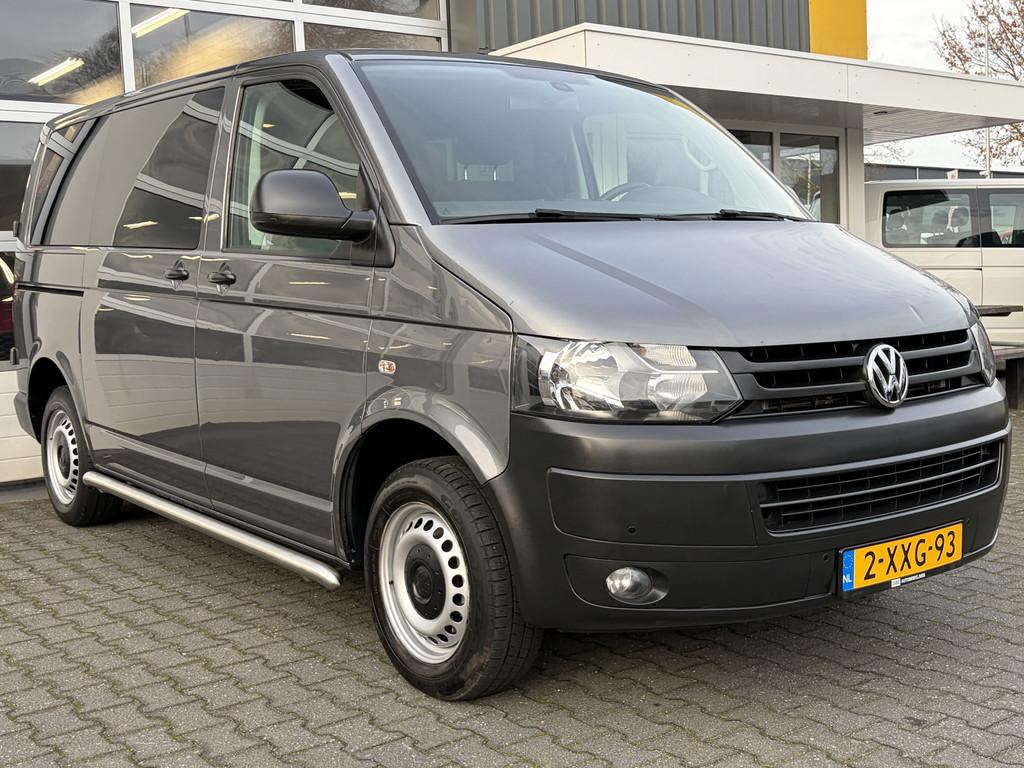 Volkswagen Transporter Kombi 2.0 TDI DSG Automaat L1H1 BTW e, Euro 5, Stof, Gebruikt, Zwart
