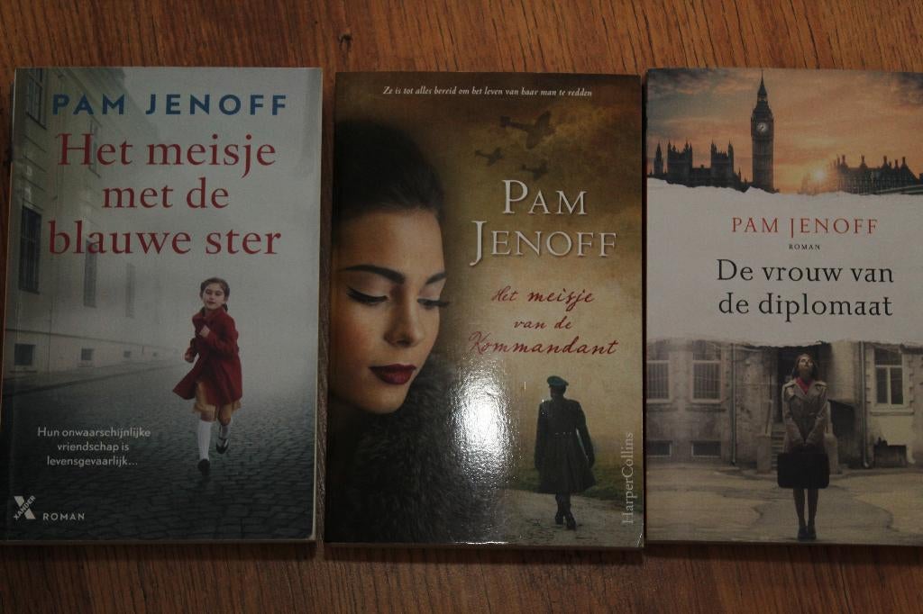3 romans van Pam Jenoff * zie advertentie, Ophalen, Zo goed als nieuw, Pam Jenoff