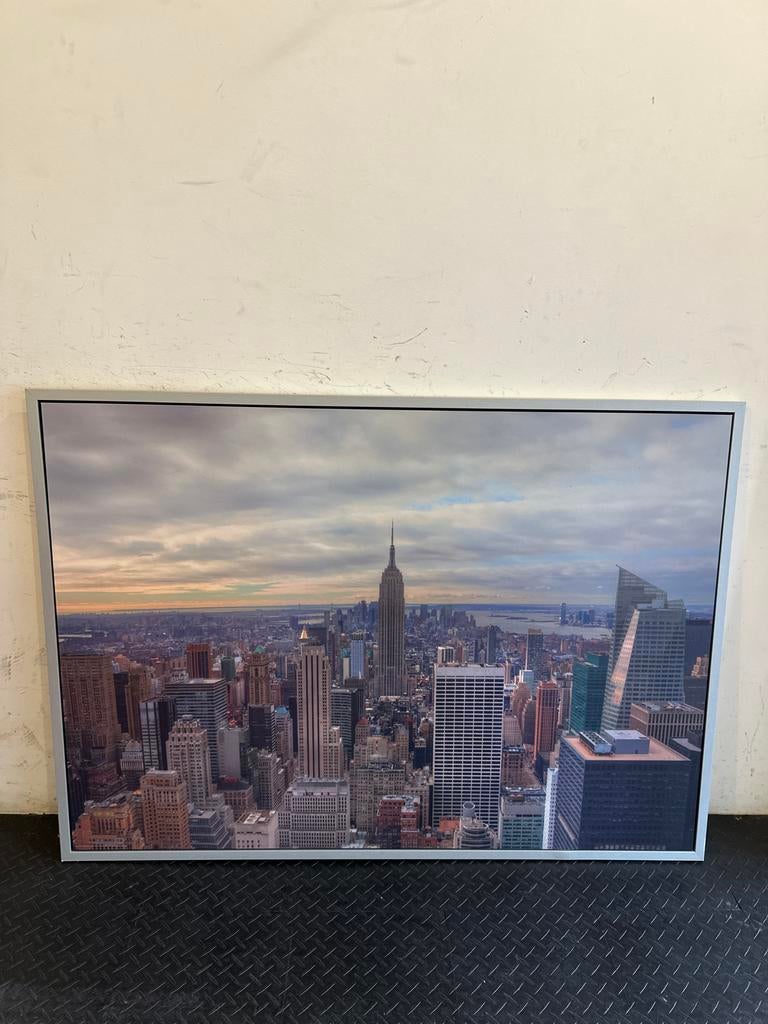 Ikea Poster New York Skyline - Empire State 100x140cm, Ophalen, Gebruikt, 50 tot 75 cm, 75 tot 100 cm