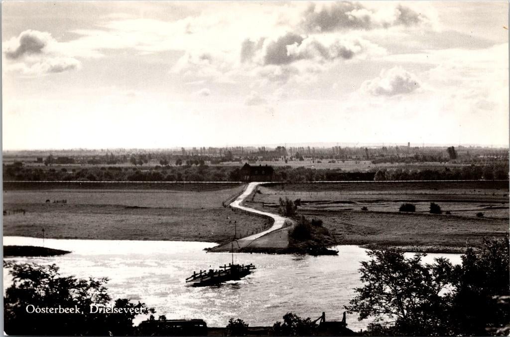 Oosterbeek - Drielseveer (1957) 2x, Verzenden, 1940 tot 1960, Gelopen, Gelderland