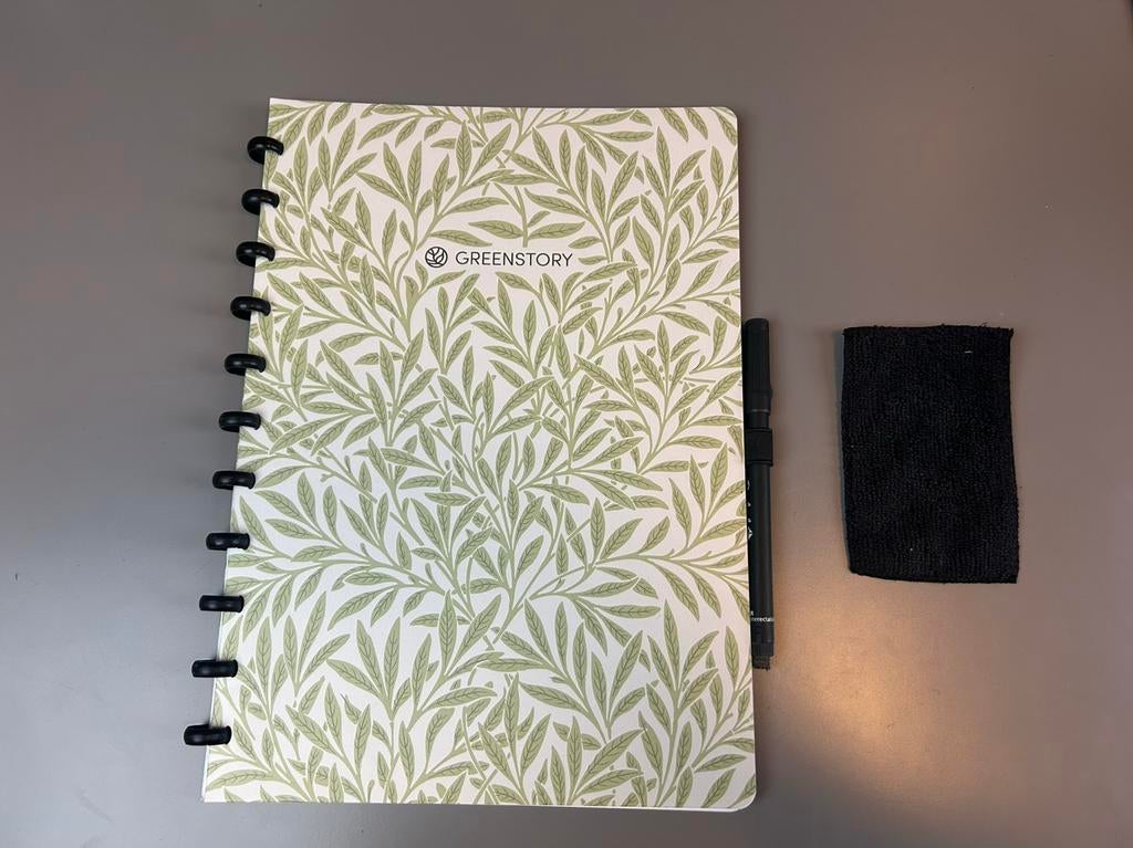 Greenstory uitwisbaar notitieboek A4, Ophalen of Verzenden, Gebruikt