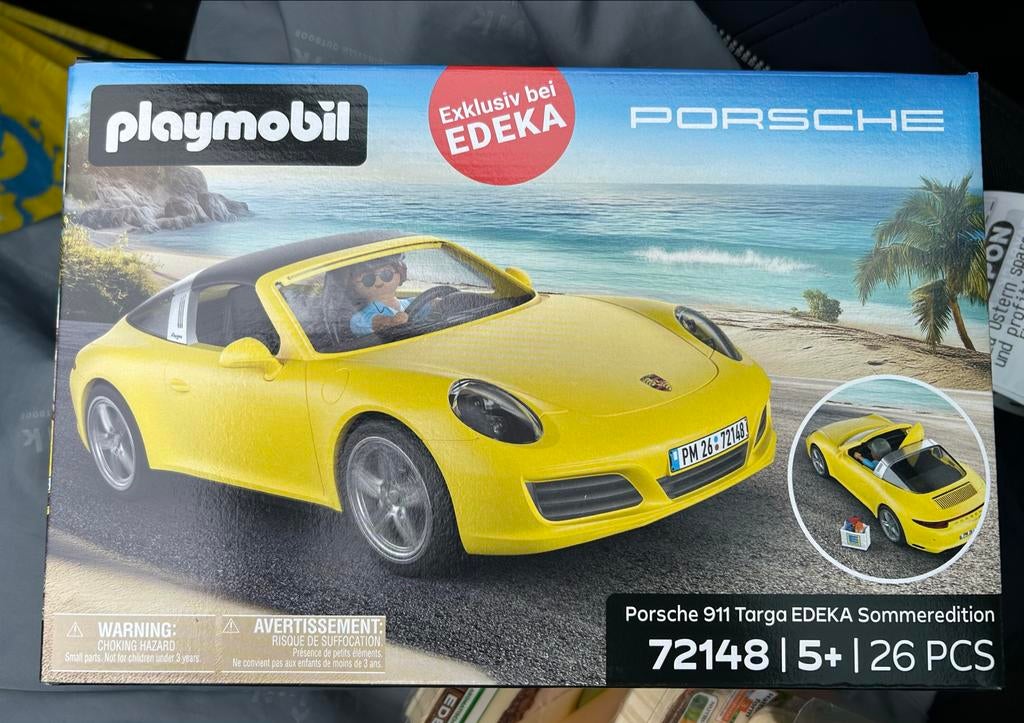 Playmobil Porsche 72148 Edeka Speciale Editie, Kinderen en Baby's, Speelgoed | Playmobil, Ophalen of Verzenden, Nieuw, Complete set