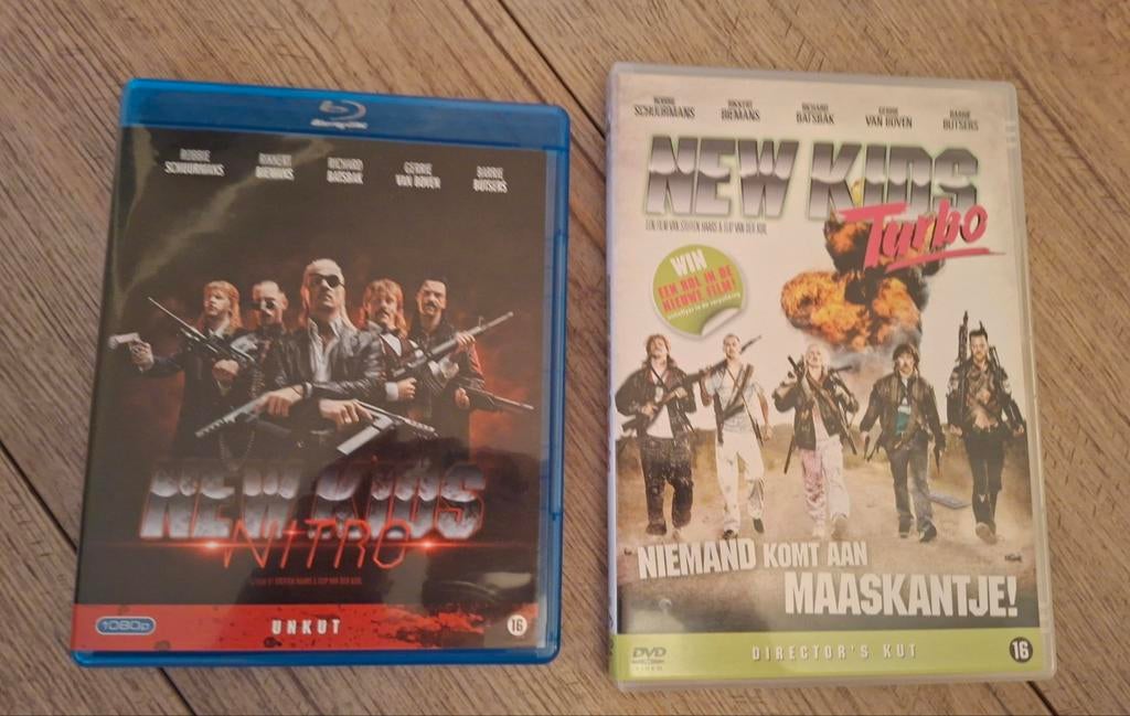 2x DVD New Kids, Vanaf 16 jaar, Ophalen of Verzenden, Zo goed als nieuw, Film