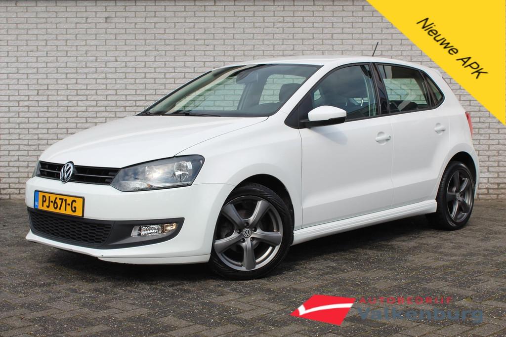 VOLKSWAGEN Polo 1.0 BlueMotion | Trekhaak | Cruise | Carplay, Voorwielaandrijving, Stof, 95 pk, Wit