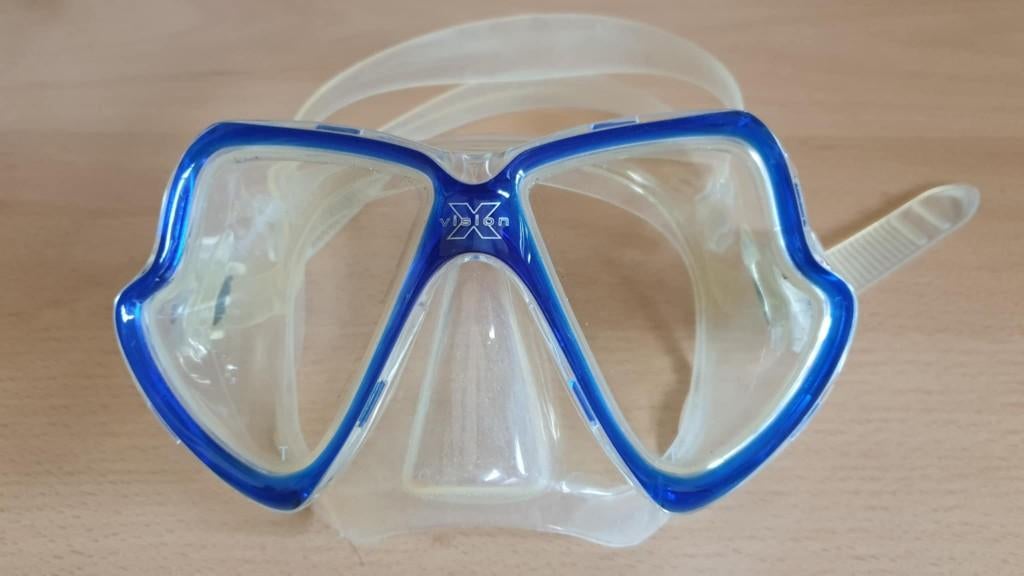 Mask Mares X-Vision, Watersport en Boten, Ophalen of Verzenden, Gebruikt, Duikbril of Snorkel