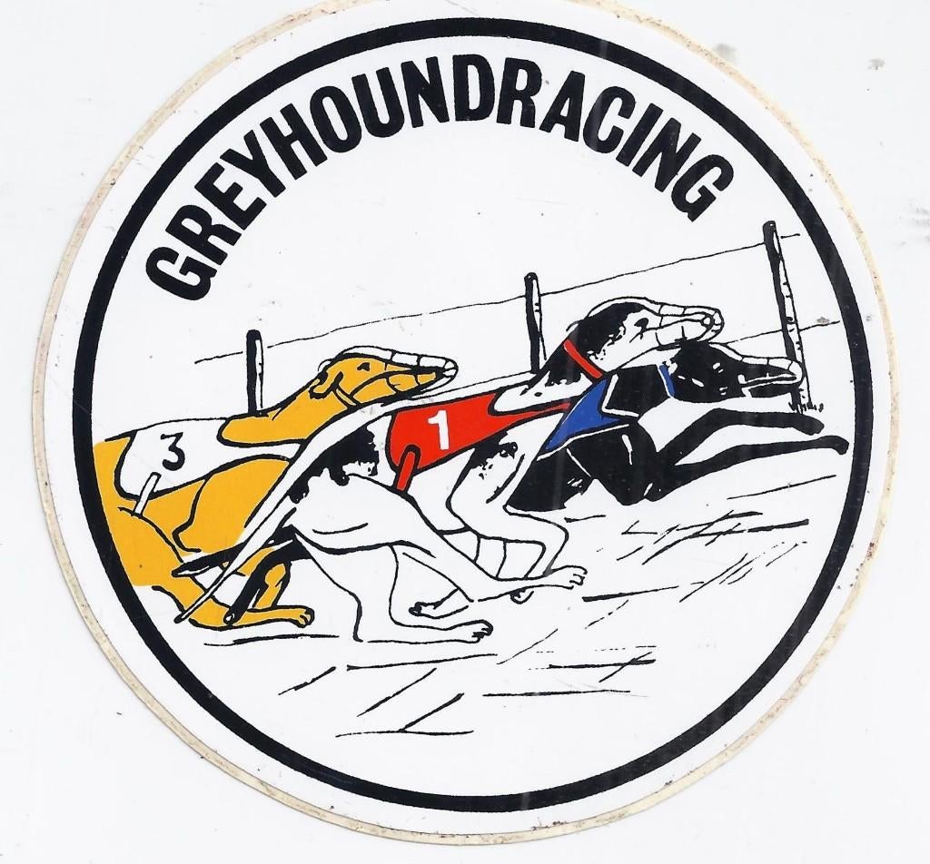 So190 sticker greyhound - racing, Ophalen of Verzenden, Zo goed als nieuw, Overige typen
