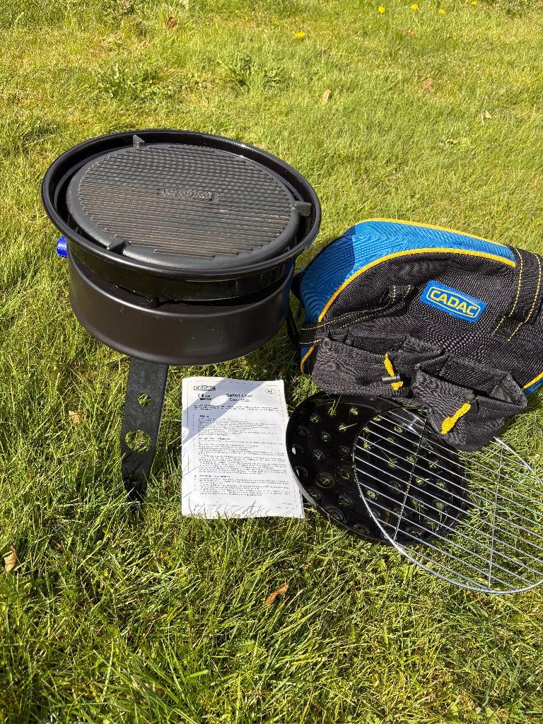 Cadac Safari Chef gasbarbecue compleet + accessoires + tas, Tuin en Terras, Gasbarbecues, Ophalen of Verzenden, Gebruikt, Cadac