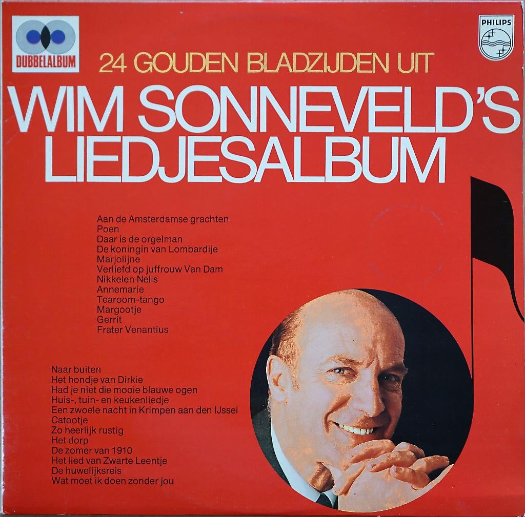 Vinyl LP: Wim Sonneveld's Liedjesalbum (2LP), Ophalen of Verzenden, Zo goed als nieuw, 12 inch, Levenslied of Smartlap