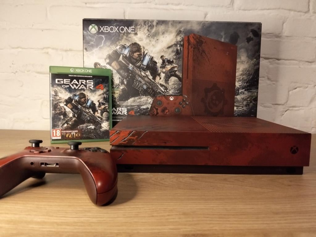 Xbox One Gears of War 4 Limited Edition Console, Vanaf 18 jaar, Shooter, 1 speler, Ophalen of Verzenden