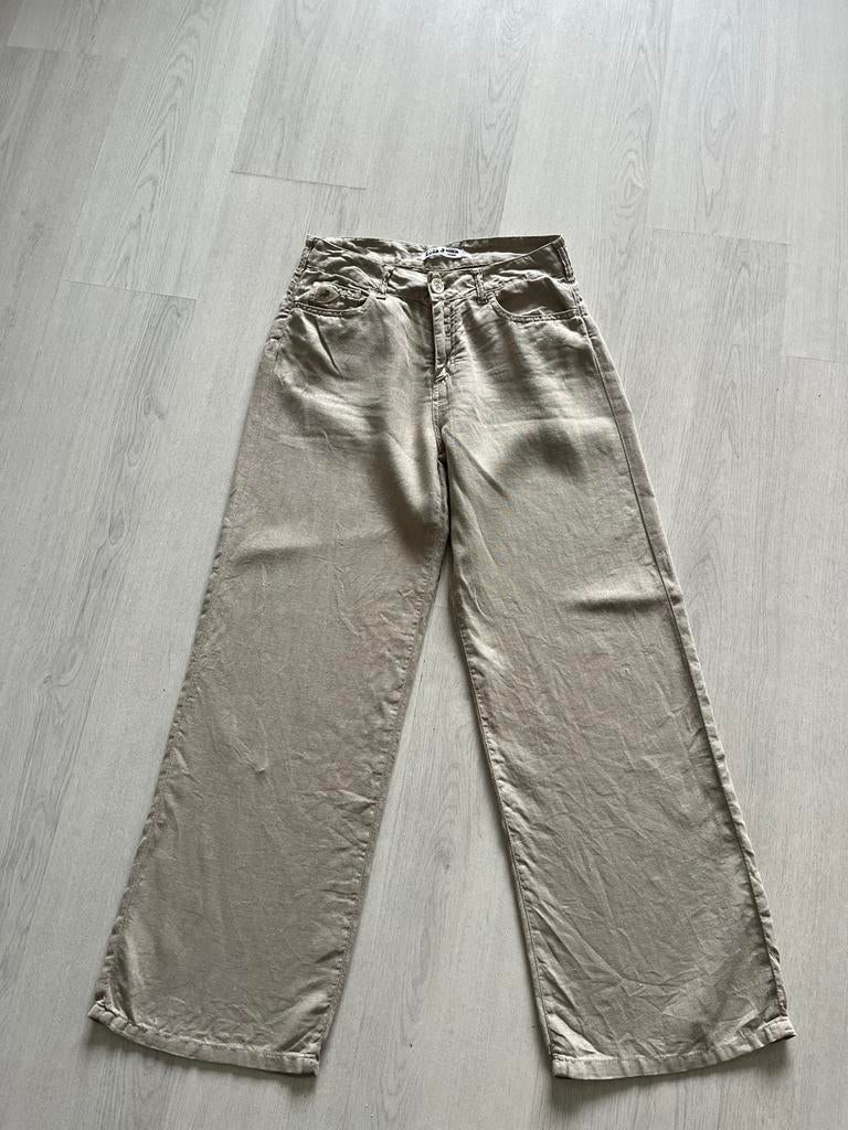 LOIS LINNEN BROEK, Ophalen of Verzenden, Zo goed als nieuw, Maat 34 (XS) of kleiner, Lang